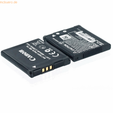 4021499862128 - Akku für PowerShot A2300 IS Li-Ion 36 Volt 800 mAh schwar