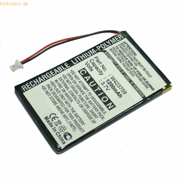 4021499898530 - Akku für Navgear StreetMate GP-43 Li-Ion 37 Volt 1200 mAh schwar 4021499898530 - Akku für Navgear StreetMate GP-43 Li-Ion 37 Volt 1200 mAh schwar