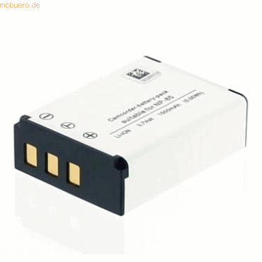 4021499916340 - Akku für Fuji NP-85 Li-Ion 37 Volt 1500 mAh schwarz