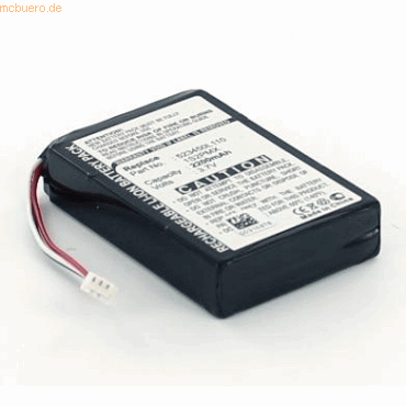 4021499094444 - Akku für Blaupunkt Travelpilot 700 Li-Ion 37 Volt 2200 mAh schwa