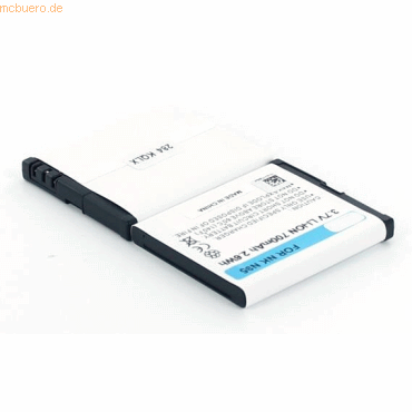 4021499971202 - Akku für Nokia N95-1 Li-Ion 37 Volt 950 mAh schwarz