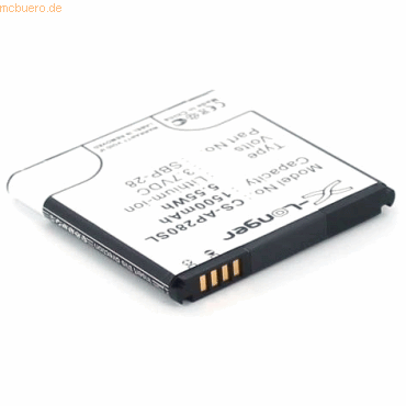 4021499979611 - Akku für Asus SBP-28 Li-Ion 37 Volt 1500 mAh schwarz