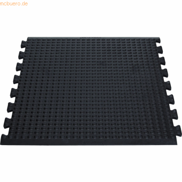 4260061891696 - Arbeitsplatzmatte Yoga Flex Oil Mittelstück 80x70cm schwarz