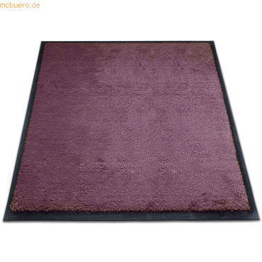 4260698251047 - Schmutzfangmatte miltex Eazycare Style eckig antistatisch UV-beständig waschbar High-Twist-Nylon & Niltrilgummi 750 x 850 mm purpurviolett