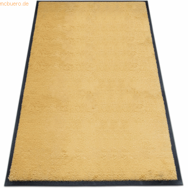 4260698251702 - Schmutzfangmatte miltex Eazycare Style eckig antistatisch UV-beständig waschbar High-Twist-Nylon & Niltrilgummi 850 x 1500 mm sandbeige