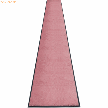 4260698252303 - Schmutzfangmatte miltex Eazycare Style eckig antistatisch UV-beständig waschbar High-Twist-Nylon & Niltrilgummi 850 x 3000 mm hellrosa 4260698252303 - Schmutzfangmatte miltex Eazycare Style eckig antistatisch UV-beständig waschbar High-Twist-Nylon & Niltrilgummi 850 x 3000 mm hellrosa