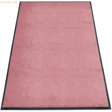 4260698253164 - Schmutzfangmatte miltex Eazycare Style eckig antistatisch UV-beständig waschbar High-Twist-Nylon & Niltrilgummi 1200 x 2000 mm hellrosa