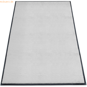 4260698253218 - Schmutzfangmatte miltex Eazycare Style eckig antistatisch UV-beständig waschbar High-Twist-Nylon & Niltrilgummi 1200 x 2000 mm achatgrau