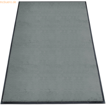 4260698253287 - Schmutzfangmatte miltex Eazycare Style eckig antistatisch UV-beständig waschbar High-Twist-Nylon & Niltrilgummi 1200 x 2000 mm blaugrau