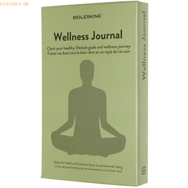 Moleskine Notizbuch Passion Journal Large A5 Wellness Hardcover 200 Bl