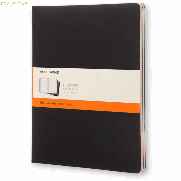 Moleskine Notizheft Cahier XXL 21,59x27,94cm liniert Kartoneinband VE=