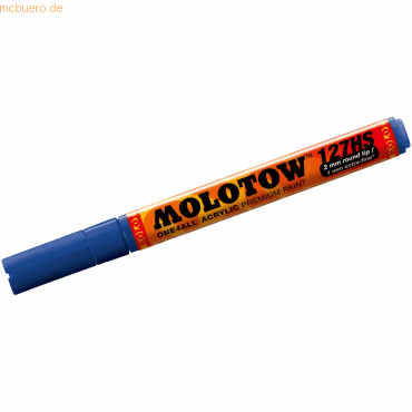 4250397600093 - Acrylmarker ONE4ALL ACRYLIC 127HS 2mm Nr 204 echtblau 4250397600093 Molotow