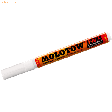 4250397600147 - Acrylmarker ONE4ALL ACRYLIC 127HS 2mm Nr 160 signalweiss 4250397600147 Molotow