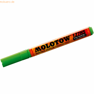 4250397600376 - Acrylmarker ONE4ALL ACRYLIC 127HS 2mm Nr 222 KACAO77 green 4250397600376 Molotow