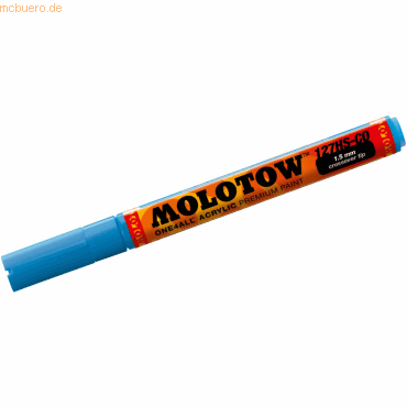 Molotow Permanentmarker One4All 127 HS-CO nachfüllbar 1,5mm schockblau