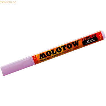 4250397610061 - Acrylmarker ONE4ALL ACRYLIC 127 HS-CO 15mm 201 flieder pastell 4250397610061 Molotow