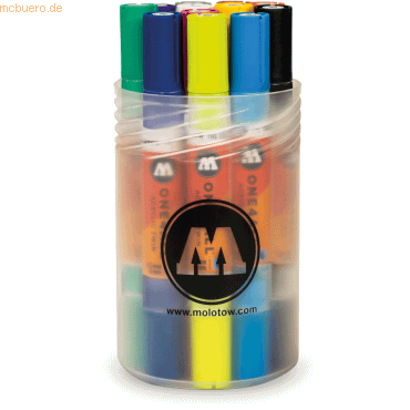 Molotow Permanentmarker One4All Acrylic Twin Basic-Set 1 1,5 und 4mm V