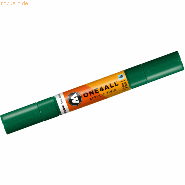 Molotow Permanentmarker One4All Acrylic Twin nachfüllbar 1,5 und 4mm m