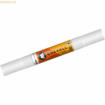 Molotow Permanentmarker One4All Acrylic Twin nachfüllbar 1,5 und 4mm s