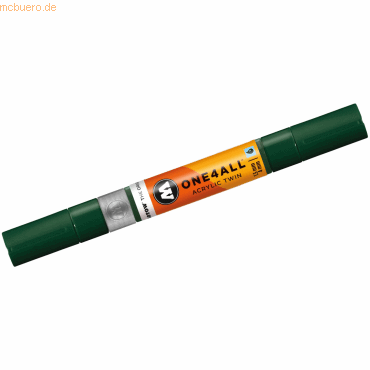 4250397640075 - Acrylmarker ONE4ALL ACRYLIC TWIN 15-4mm Nr 145 future green 4250397640075 Molotow