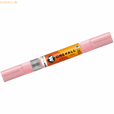 4250397640143 - Acrylmarker ONE4ALL ACRYLIC TWIN 15-4mm Nr 207 puder pastell 4250397640143 Molotow