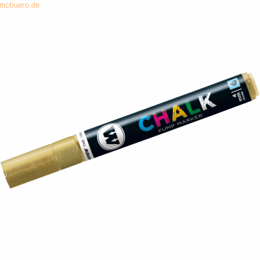 4250397622248 - Windowmarker Pump Marker Chalk nachfüllbar 4mm metallic gold