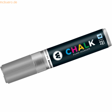 4250397622538 - Windowmarker Chalk nachfüllbar 4-8mm metallic silber