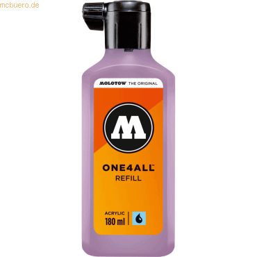 4250397601496 - Nachfüllflasche ONE4ALL ACRYLIC 180ml Nr 201 flieder pastell 4250397601496 Molotow