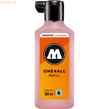 4250397601557 - Nachfüllflasche ONE4ALL ACRYLIC 180ml Nr 207 puder pastell 4250397601557 Molotow