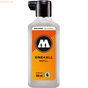 4250397623771 - Nachfüllflasche ONE4ALL ACRYLIC 180ml Nr 237 graublau hell 4250397623771 Molotow