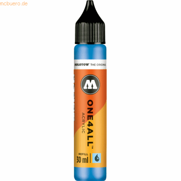 4250397624389 - Nachfüllflasche ONE4ALL ACRYLIC 30ml Nr 230 schockblau 4250397624389 Molotow