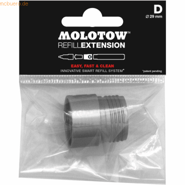 4250397613598 - Refill Extension D für alle Marker der 600 Serie 4250397613598 Molotow