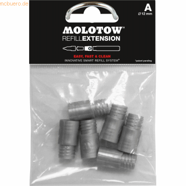 4250397618494 - Refill Extension A 6er Set im Beutel Refill Extension 4250397618494 Molotow