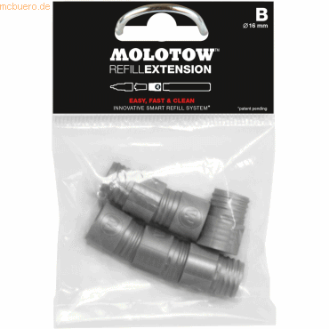 4250397618500 - Refill Extension B 6er Set im Beutel 4250397618500 Molotow