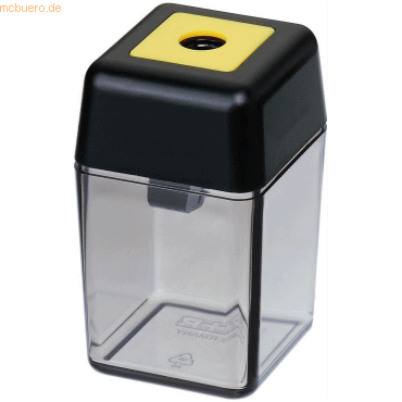 10 x M+R Dosenspitzer einfach Kunststoff schwarz/rauch
