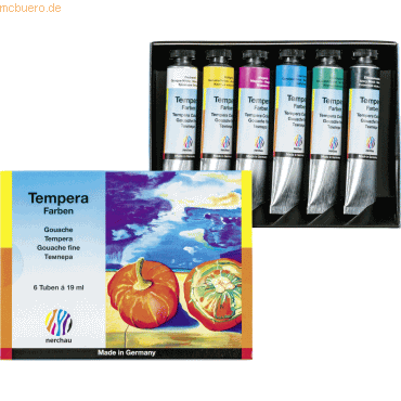 4012991000446 - 118006 Tube Malfarbe Tempera 19ml Set 4012991000446 K118006 114 Milliliter