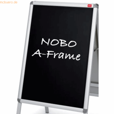 Nobo Kreidetafel-Einleger DIN A1 für Plakatständer 2 Stück