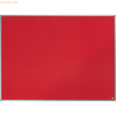 5028252443104 - Filz-Notiztafel Essence Aluminiumrahmen 1200x900mm rot