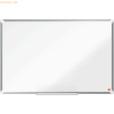 Nobo Whiteboard Premium Plus Stahl magnetisch 900x600mm weiß
