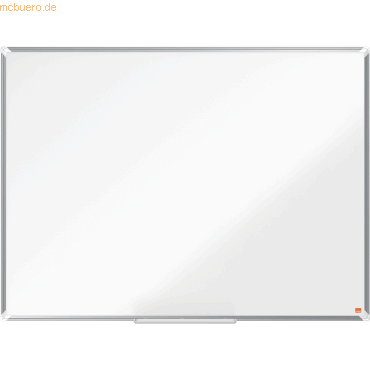 Nobo Whiteboard Premium Plus Stahl magnetisch 1200x900mm weiß