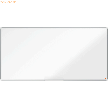 Nobo Whiteboard Premium Plus Stahl magnetisch 1800x900mm weiß