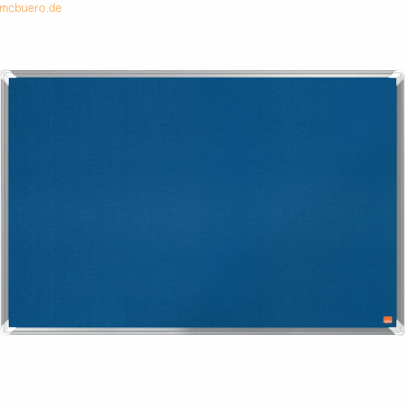 5028252608602 - Filz-Notiztafel Premium Plus Aluminiumrahmen 900x600mm blau