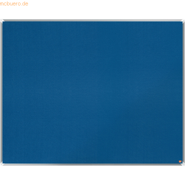 5028252608633 - Filz-Notiztafel Premium Plus Aluminiumrahmen 1500x1200mm blau