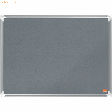 5028252608664 - Filz-Notiztafel Premium Plus Aluminiumrahmen 600x450mm grau