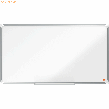 Nobo Whiteboard Premium Plus Stahl Widescreen 40 Zoll magnetisch weiß