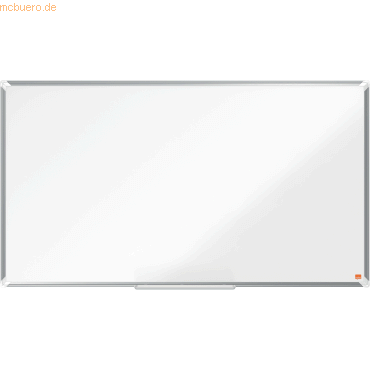 Nobo Whiteboard Premium Plus Stahl Widescreen 55 Zoll magnetisch weiß