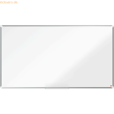 Nobo Whiteboard Premium Plus Stahl Widescreen 70 Zoll magnetisch weiß