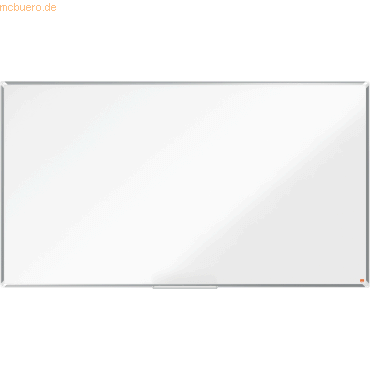 Nobo Whiteboard Premium Plus Stahl Widescreen 85 Zoll magnetisch weiß