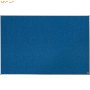 5028252619325 - NOBO Filz-Notiztafel Essence Aluminiumrahmen 1500x1000mm blau