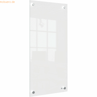 5028252620932 - Kleine Wandmontierbare Whiteboard-Tafel 1915603 Trocken Abwischbar Glasoberfläche Rahmenlos 300 x 600 mm Weiß 5028252620932 - Kleine Wandmontierbare Whiteboard-Tafel 1915603 Trocken Abwischbar Glasoberfläche Rahmenlos 300 x 600 mm Weiß